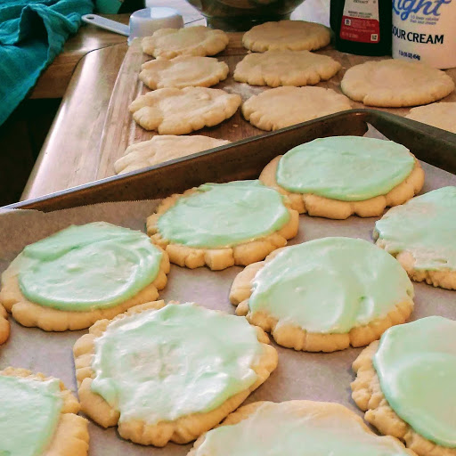 Frosted Sugar Cookies