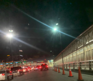 Residents from El Paso cross the border into Ciudad Juarez, Mexico. 