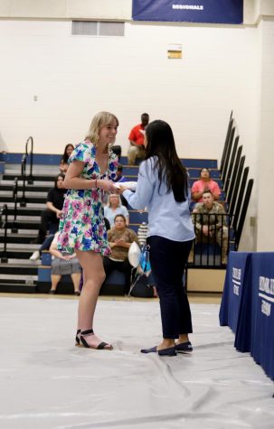 Alpha and top ten percent awards celebrated in after school ceremony