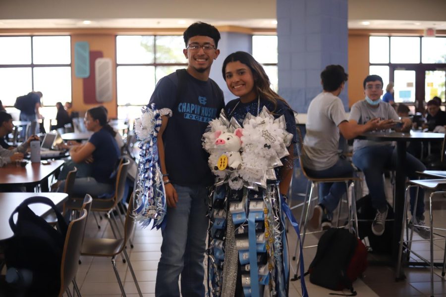 Senior Zachary and Junior Jazmine Enrique . I know my mum is super big, but you dont understand how much I love it, Jazmine said.