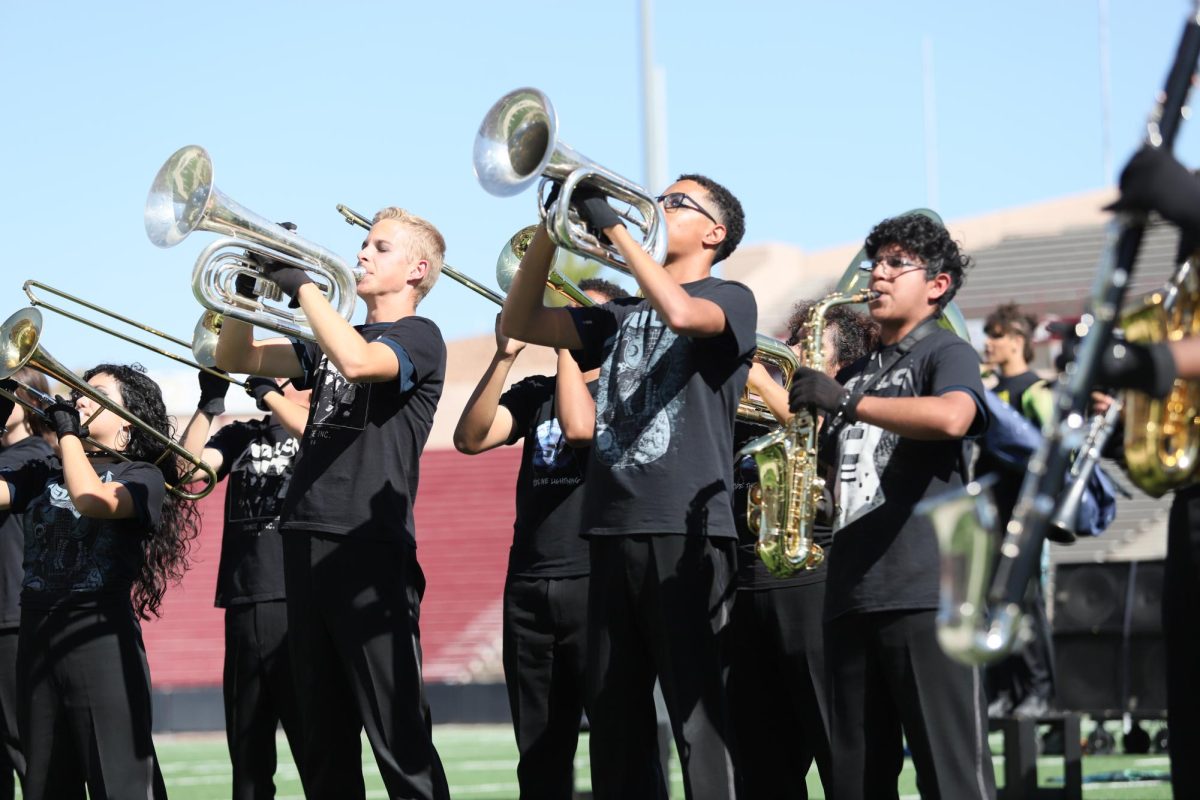 Marching Band Performs at NMSU for Tournament of Bands