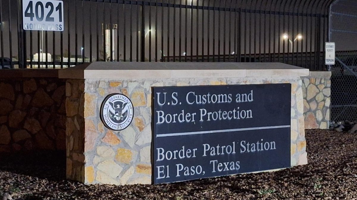 A U.S. Customs and  Border Protection Station in El Paso. Biggs Army Airfield, located on Fort Bliss in El Paso, is currently being used to assist Immigrations and Customs Enforcement (ICE) with deportation efforts ordered by the Trump administration according representative Tony Gonzales.