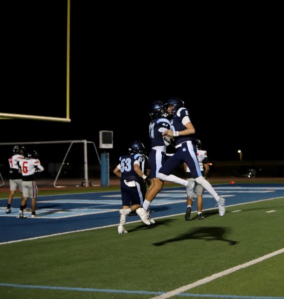 JV football battles Hanks