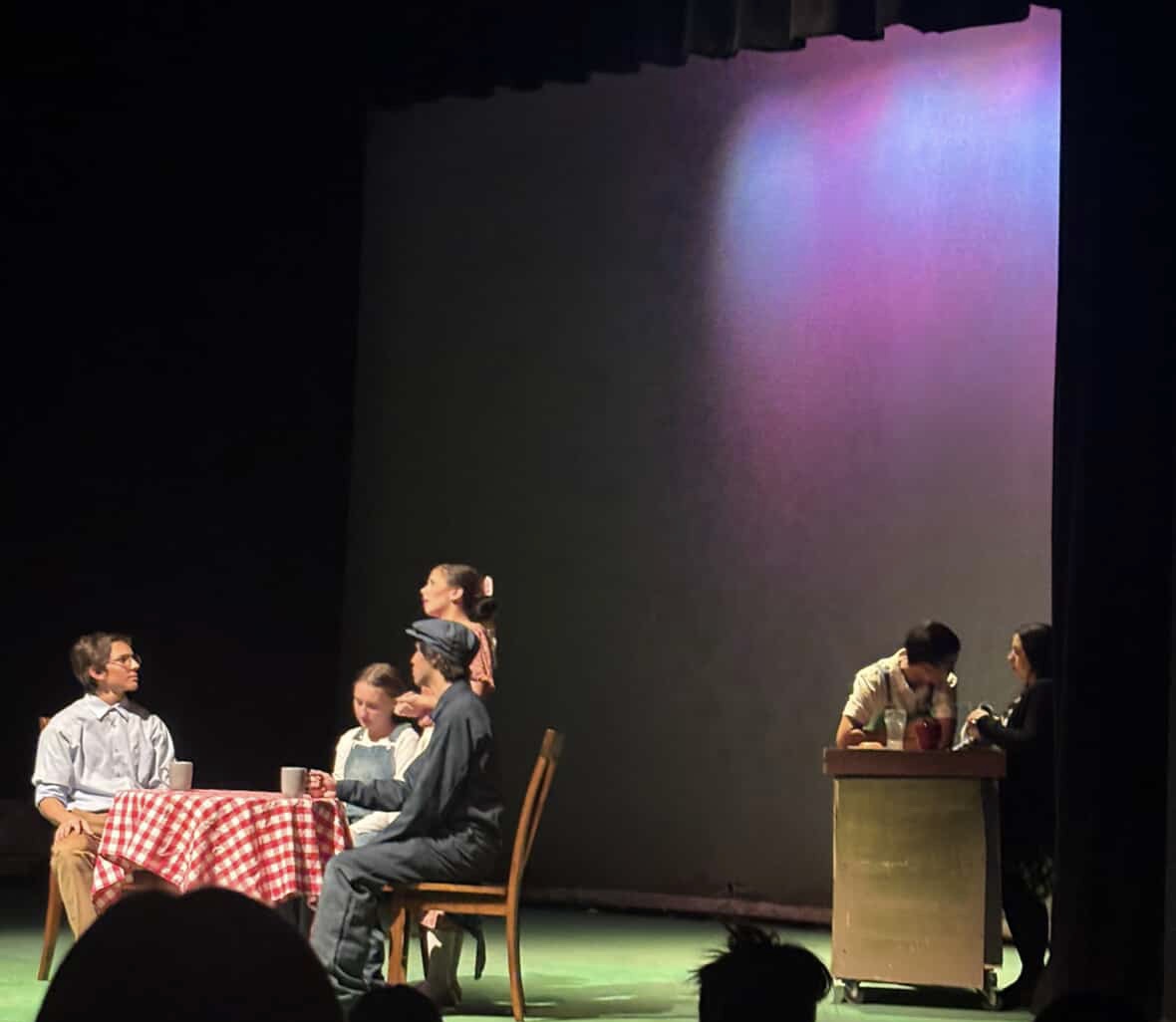this was taken at a previous play during Nov 7th 2025 this play was the diviners