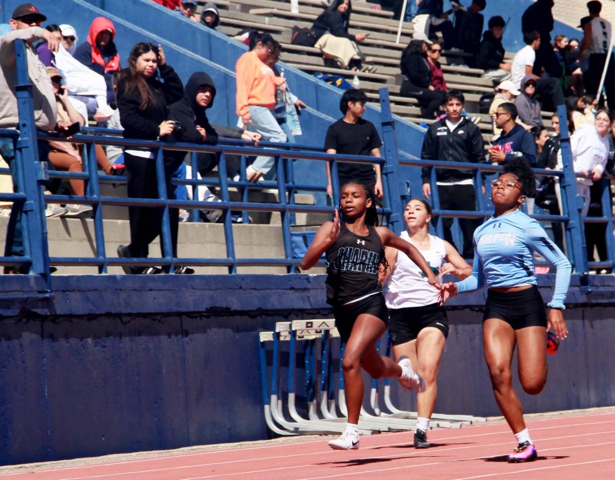 Terriana Adams and Christina Garcia make it to finals, taking 2nd and 3rd place. Christina's time was 13.78 while Terriana ended with a 13.89.
